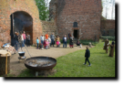 Burgbesucher