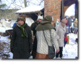 Schnee-Ostern in der Burg